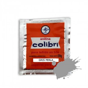 COLIBRI ANILINA GRIS PERLA x 20gr